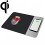 Mouse pad cu încărcare fără fir Qi pentru iPhone - gri