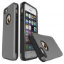 Carcasă de protecţie, cu pentru Apple iPhone SE (2016) / 5S / 5 - gri