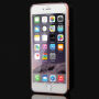 Carcasă elegantă cu pietricele sclipitoare, pentru Apple iPhone 6S Plus / 6 Plus - roz-auriu cu flori