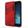 Husă de protecție durabilă cu stand pentru iPhone 6 Plus / 6S Plus - roșu