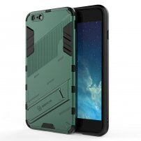 Husă de protecție durabilă cu stand pentru iPhone 6 Plus / 6S Plus - verde