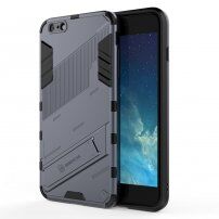 Husă de protecție durabilă cu stand pentru iPhone 6 Plus / 6S Plus - gri