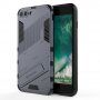 Husă de protecție durabilă cu stand pentru iPhone 7 Plus / 8 Plus - gri