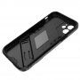 Husă de protecție durabilă cu stand pentru iPhone 12 - alb