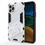 Husă de protecție durabilă cu stand pentru iPhone 11 - alb