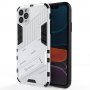 Husă de protecție durabilă cu stand pentru iPhone 11 Pro Max - alb