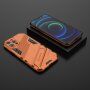 Husă de protecție durabilă cu stand pentru iPhone 12 Pro Max - portocaliu