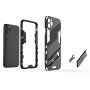 Husă de protecție durabilă cu stand pentru iPhone 11 Pro Max - portocaliu