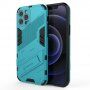 Husă de protecție durabilă cu stand pentru iPhone 12 Pro - albastru