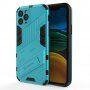 Husă de protecție durabilă cu stand pentru iPhone 11 - albastru