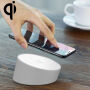 Încărcător wireless elegant QI HAMTOD, pentru Apple iPhone - alb