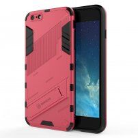 Husă de protecție durabilă cu stand pentru iPhone 6 Plus / 6S Plus - roz
