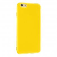 Carcasă de protecție din silicon pentru iPhone 6 / 6S - galben