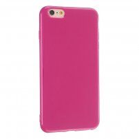 Carcasă de protecție din silicon pentru iPhone 6 / 6S - fucsia