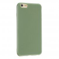 Carcasă de protecție din silicon pentru iPhone 6 Plus / 6S Plus - măslinie