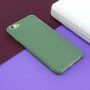 Carcasă de protecție din silicon pentru iPhone 6 Plus / 6S Plus - măslinie