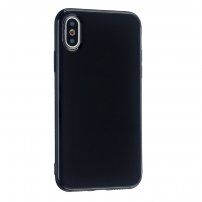 Carcasă de protecție din silicon pentru iPhone XR - negru