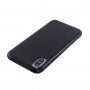 Carcasă de protecție din silicon pentru iPhone XR - negru