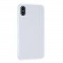 Carcasă de protecție din silicon pentru iPhone XR - alb