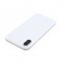 Carcasă de protecție din silicon pentru iPhone XR - alb