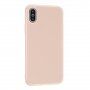 Carcasă de protecție din silicon pentru iPhone XR - roz deschis