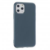 Carcasă de protecție din silicon pentru iPhone 11 Pro - albastru-gri