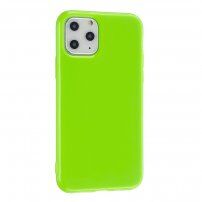Carcasă de protecție din silicon pentru iPhone 11 Pro Max - verde