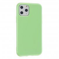 Carcasă de protecție din silicon pentru iPhone 11 Pro Max - verde deschis