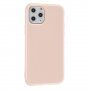 Carcasă de protecție din silicon pentru iPhone 11 Pro Max - roz deschis