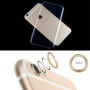 Carcasă subţire ENKAY, cu protecţie de oţel pentru lentilă, pentru Apple iPhone 6 / 6S – aurie