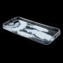 Carcasă de protecţie, din plastic moale, pentru Apple iPhone SE (2016) / 5 / 5S - albastru dreamcatcher