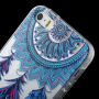 Carcasă de protecţie, din plastic moale, pentru Apple iPhone SE (2016) / 5 / 5S - albastru dreamcatcher