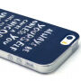 Carcasă din plastic moale, pentru Apple iPhone SE (2016) / 5S / 5 - allways be a unicorn