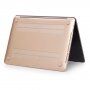 Husă mată pentru MacBook Air 13" (A1932 / A2179 / A2337) - roz-auriu