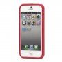 MERCURY GOOSPERY husă de protecție cu sclipici pentru iPhone 5 / 5S / SE (2016) - roșu