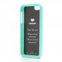 MERCURY GOOSPERY husă de protecție cu sclipici pentru iPhone 5 / 5S / SE (2016) - turcoaz