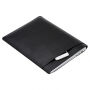 SOYAN plic din piele artificială, pentru iPad până la 13" / MacBook până la 14" - negru