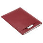 SOYAN plic din piele artificială, pentru iPad până la 13" / MacBook până la 14" - burgundia