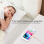 Încărcător wireless QI BASEUS, în stil donut, pentru Apple iPhone - roz