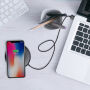 Încărcător wireless QI BASEUS, în stil donut, pentru Apple iPhone - negru