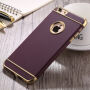 Carcasă de protecţie pentru Apple iPhone 6 Plus / 6S Plus - auriu / vişiniu