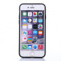 Carcasă de protecţie, cu design de lemn, pentru Apple iPhone 6 Plus / 6S Plus - gri