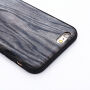 Carcasă de protecţie, cu design de lemn, pentru Apple iPhone 6 Plus / 6S Plus - gri