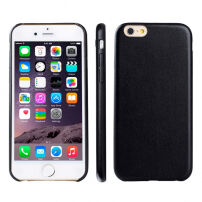 Carcasă ultra subţire, din plastic moale, pentru Apple iPhone 6 Plus / 6S Plus - negru