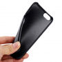 Carcasă ultra subţire, din plastic moale, pentru Apple iPhone 6 Plus / 6S Plus - negru