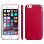 Carcasă ultra subţire, din plastic moale, pentru Apple iPhone 6 Plus / 6S Plus - roşu