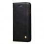 Husă flip de protecţie, din piele artificială, pentru Apple iPhone 6 Plus / 6S Plus - negru