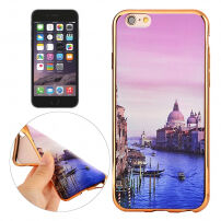 Carcasă de protecţie, din plastic moale, pentru Apple iPhone 6 Plus / 6S Plus - Veneţia