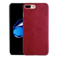 Husă flip NILLKIN, de protecţie, pentru Apple iPhone 7 Plus / 8 Plus - roşu