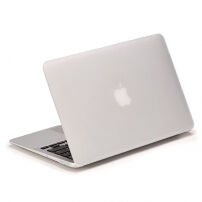Carcasă mată LENTION, pentru MacBook Air 13" (model A1369 / A1466) - albă